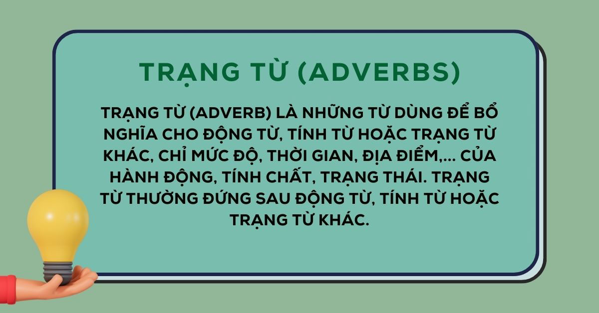 Cách nhận biết danh từ, tính từ, động từ và trạng từ trong tiếng Anh