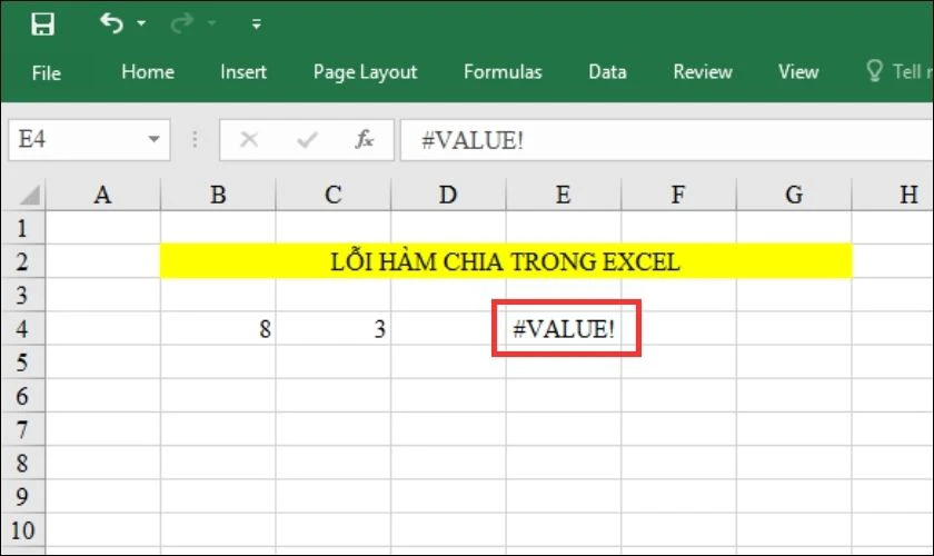 Cách sử dụng hàm chia trong Excel chi tiết và đơn giản nhất