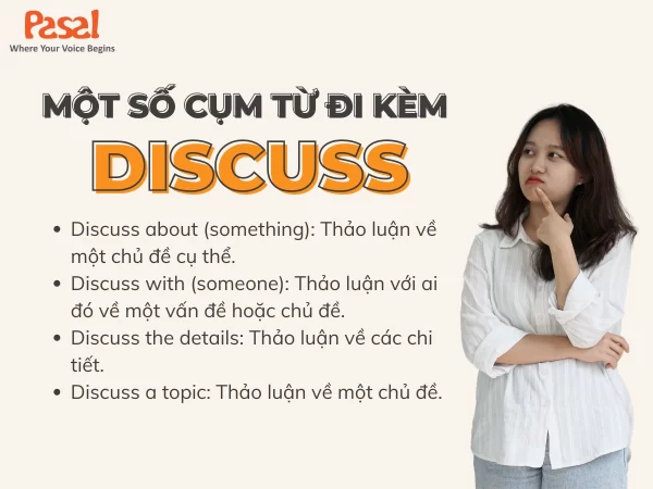 Discuss đi với giới từ gì? Các cấu trúc thường gặp và cách sử dụng chi tiết