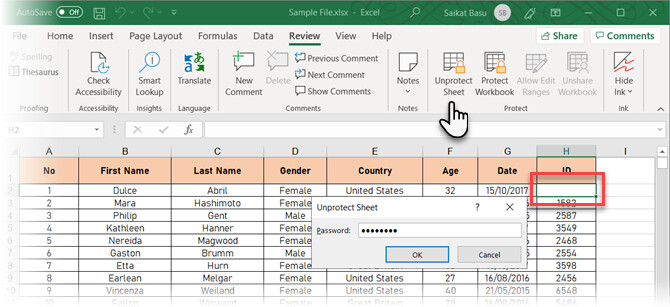 Hướng dẫn cách ẩn và hiển thị các dữ liệu trong Microsoft Excel