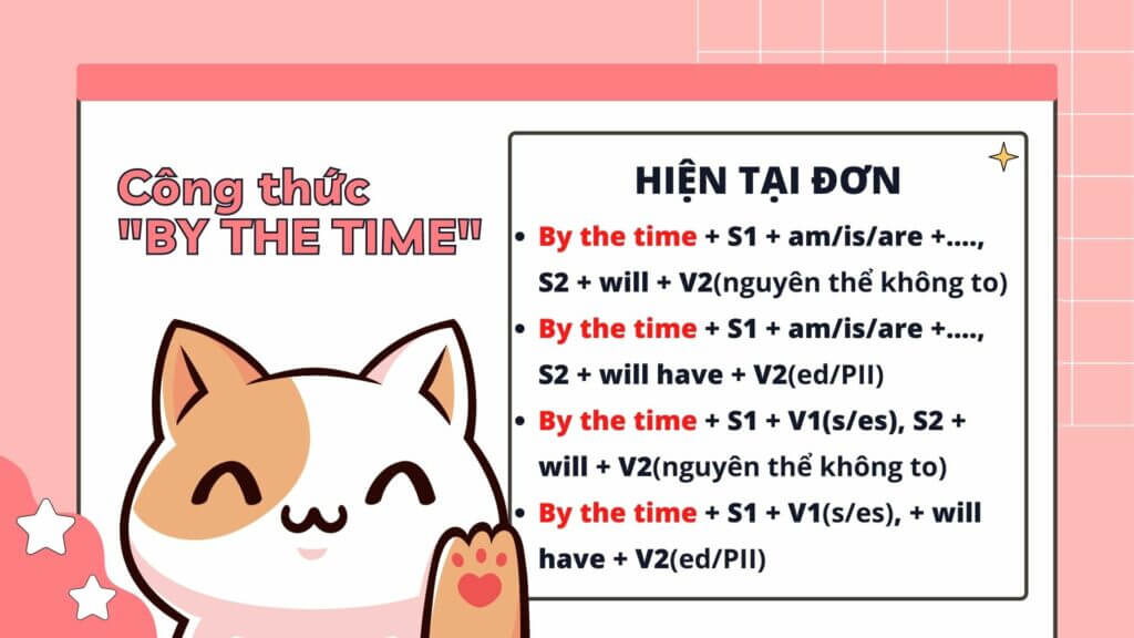 By the time là gì? Phân biệt với When/ Until [+ Bài tập có đáp án]