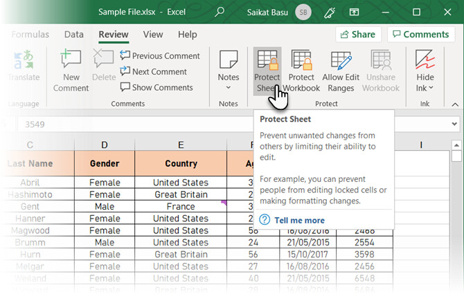 Hướng dẫn cách ẩn và hiển thị các dữ liệu trong Microsoft Excel