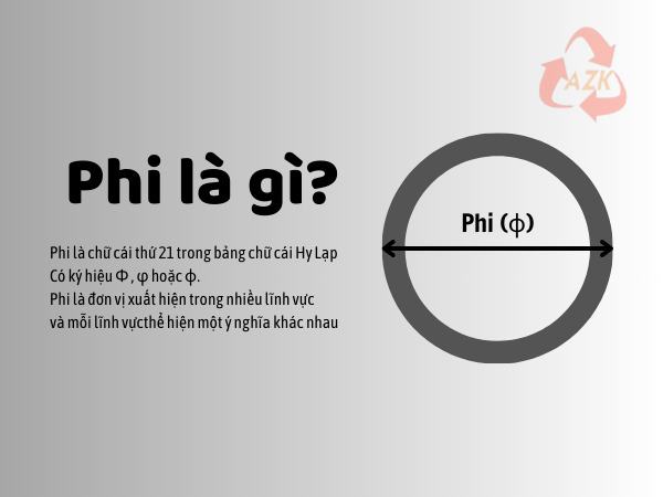 Phi là gì? 1 phi bằng bao nhiêu mm?