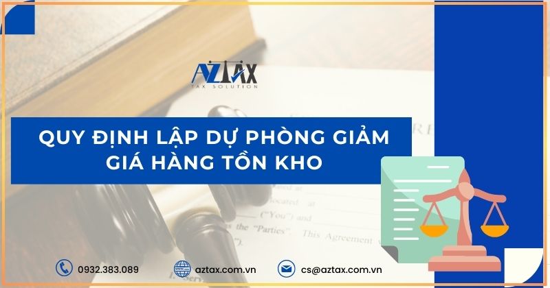 Cách hạch toán dự phòng giảm giá hàng tồn kho mới nhất